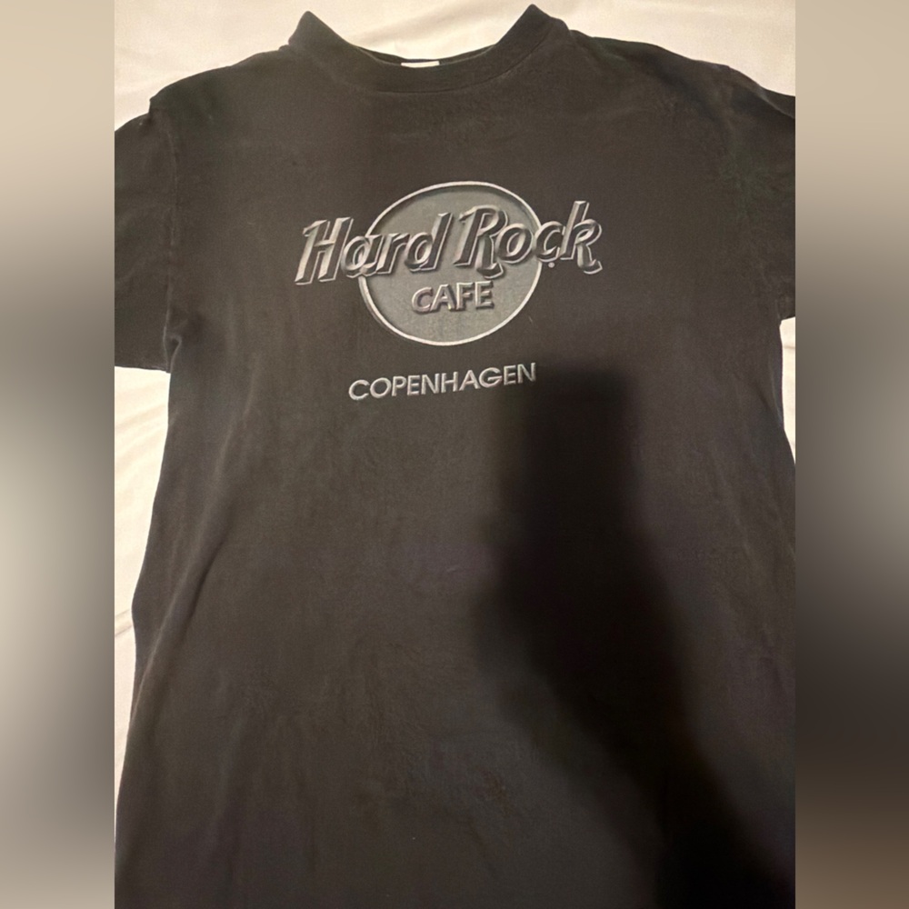 Hard Rock Cafe Charcoal Tee with Copenhagen Design